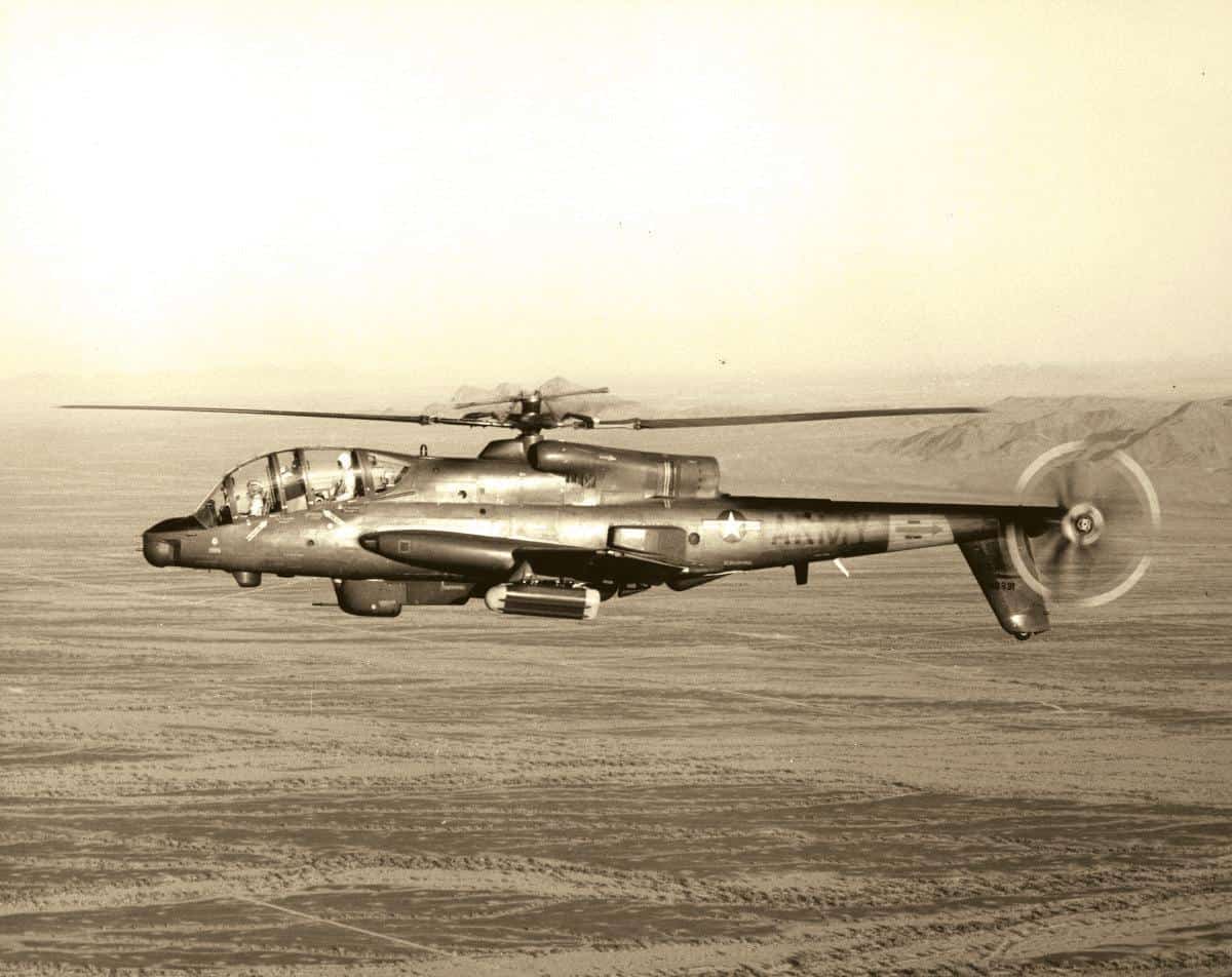 Винтокрыл AH-56А «Шайен» в полете